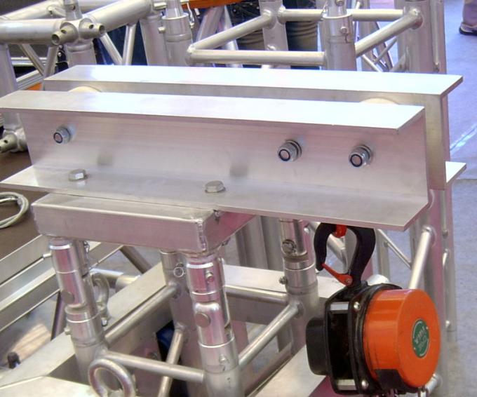 Sección superior de elevación del sistema del braguero de acero de la iluminación del aluminio/del hierro para el alzamiento de cadena