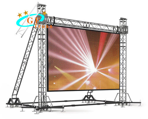Exhibición del braguero de la ayuda del braguero de la pantalla LED de Alu para los acontecimientos especiales