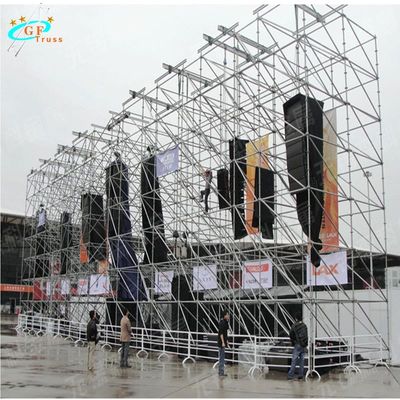 braguero de aluminio de la capa de 290m m *290mm para la elevación al aire libre del Presidente del acontecimiento