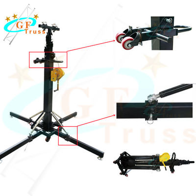 Soporte inestable resistente de la altura ajustable para los Presidentes sanos colgantes de las luces del braguero