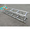 Tipo de aluminio longitud de la escalera del braguero de la etapa del braguero de aluminio de plata de la espita de los 4m