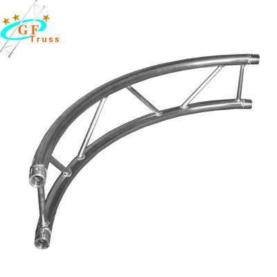 Tejado de aluminio de plata del braguero del arco curvado encendiendo uso de la exposición del braguero