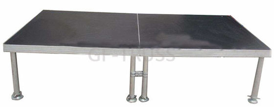 Altura ajustable de la base los 0.6M del braguero de aluminio de la etapa del banquete de boda