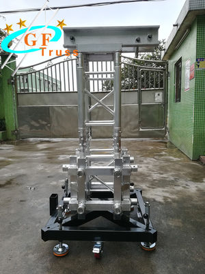 Estructura de aluminio de plata del soporte del braguero de la iluminación del metro del braguero el 15x8m de la espita