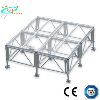 uso portátil de cristal moderado braguero de aluminio al aire libre de la celebración de la etapa del 1.2M