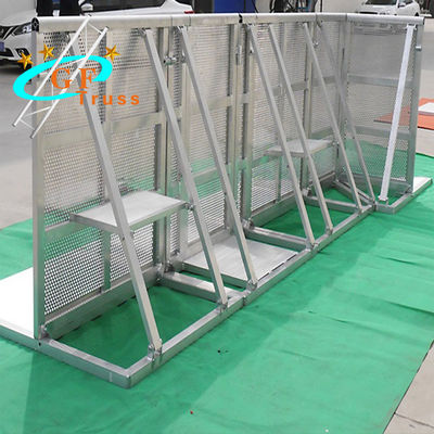 Material galvanizado cerca a prueba de explosiones de aluminio del hierro del concierto de las barreras de la etapa