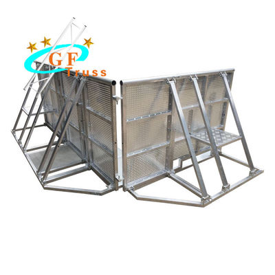 Material galvanizado cerca a prueba de explosiones de aluminio del hierro del concierto de las barreras de la etapa