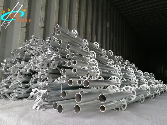Forma resistente del cuadrado de la talla media del braguero de aluminio de la capa 6061 T6