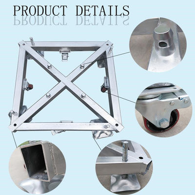 Base ligera de Placa-mudanza baja de aluminio de alta calidad del braguero del embase del braguero