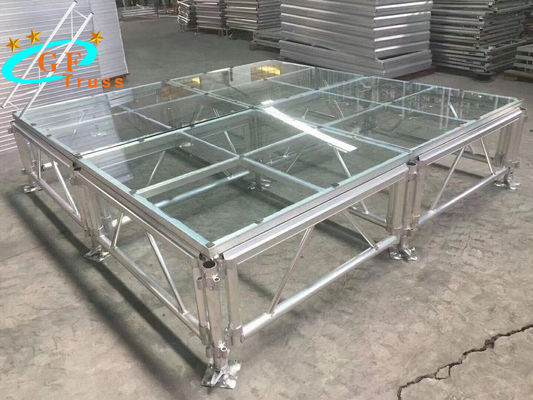 Etapa de aluminio/etapa móvil del concierto/plataforma de acero portátil de la etapa del braguero de la etapa