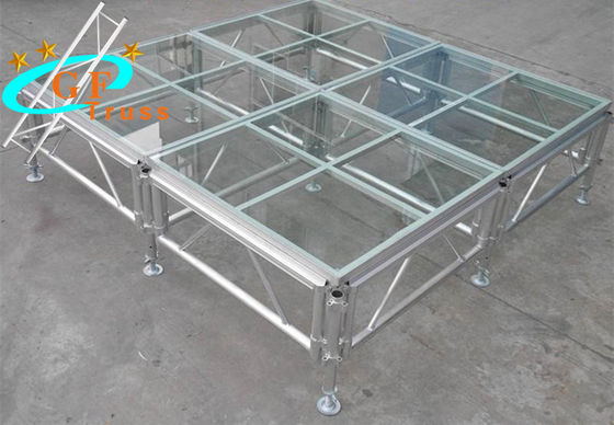 Etapa de aluminio/etapa móvil del concierto/plataforma de acero portátil de la etapa del braguero de la etapa
