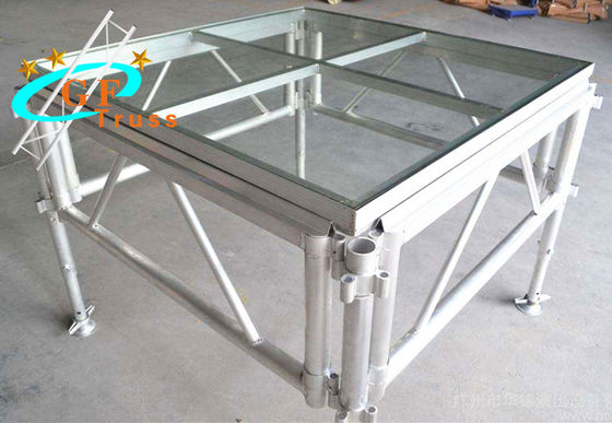 Etapa de aluminio/etapa móvil del concierto/plataforma de acero portátil de la etapa del braguero de la etapa