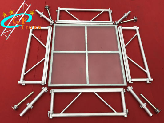 Etapa de aluminio/etapa móvil del concierto/plataforma de acero portátil de la etapa del braguero de la etapa