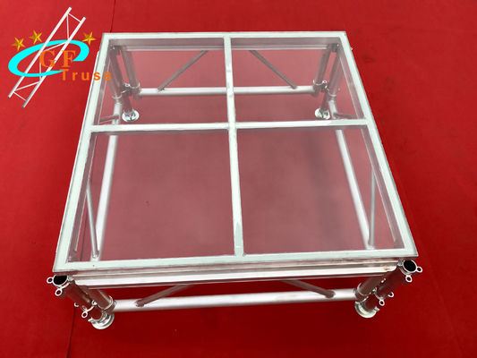 Etapa de aluminio/etapa móvil del concierto/plataforma de acero portátil de la etapa del braguero de la etapa