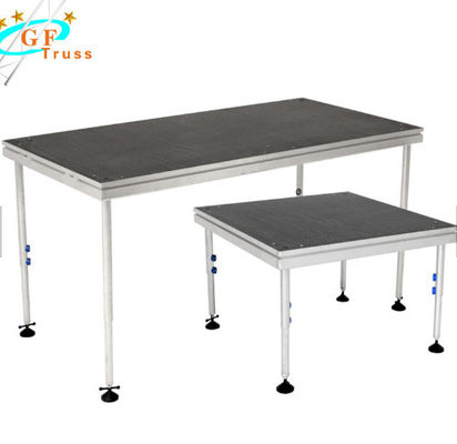 Etapa móvil portátil del concierto de la etapa de la plataforma de aluminio de acero cuadrada del braguero