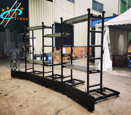 Pantalla curvada colgante los 0.8M del LED los 0.5M Aluminum Alloy Truss