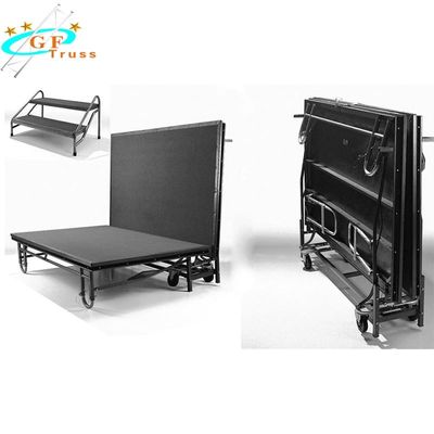 Plataforma de aluminio ajustable plegable de la etapa 6082 T6