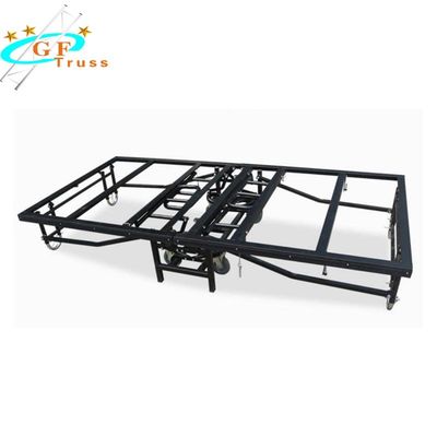 Plataforma de aluminio ajustable plegable de la etapa 6082 T6