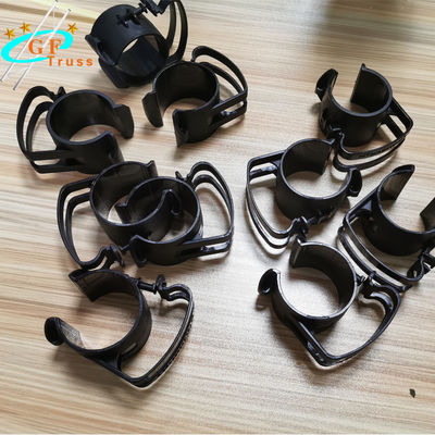 Clips negros de la abrazadera del cable del braguero del funcionamiento TPU 50m m