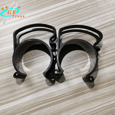 Clips negros de la abrazadera del cable del braguero del funcionamiento TPU 50m m