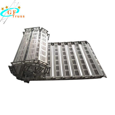Escalera portátil del rollo de la aleación de aluminio 500KG para el acontecimiento al aire libre