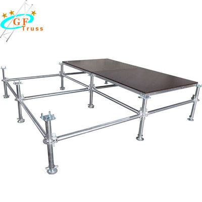 La etapa de la plataforma LED de la etapa enciende la plataforma de aluminio de la etapa