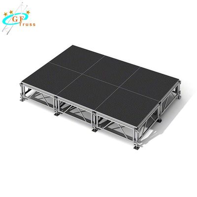 Plataforma portátil de aluminio ajustable vendedora caliente de la etapa de Guangzhou