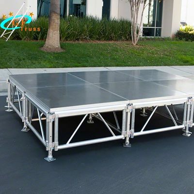 Plataforma portátil de aluminio ajustable vendedora caliente de la etapa de Guangzhou