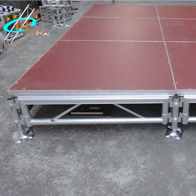 Plataforma al aire libre portátil de la etapa del acontecimiento del CE, etapa portátil de aluminio barata en venta