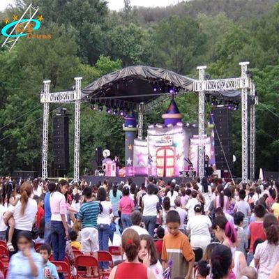 Sistema de aluminio 400*400m m del braguero del tejado del cuadrado para el concierto