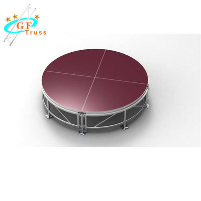 plataforma de aluminio de la etapa, casandose la plataforma de la etapa, plataforma portátil de la etapa de la etapa al aire libre