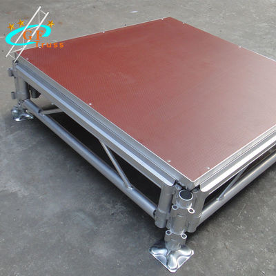 plataforma de aluminio de la etapa, casandose la plataforma de la etapa, plataforma portátil de la etapa de la etapa al aire libre