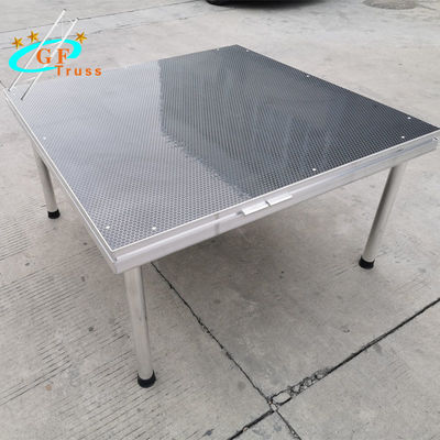 Etapa al aire libre del 1.22M*1.22M Aluminum Alloy Portable para el partido