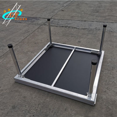 plataforma el 1.22m*1.22m de aluminio de la etapa del 1m*1m el 1m*2m para la boda