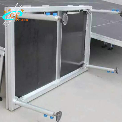 Plataforma portátil de la etapa de las piernas ajustables ULTRAVIOLETA antis para los acontecimientos al aire libre