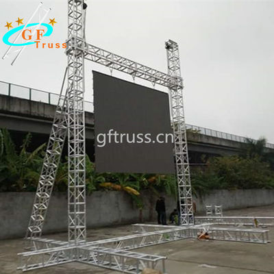 290*290m m Dragon Gate Triangle Lighting Truss 6061-T6 de aluminio