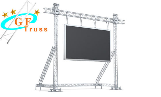 290*290m m Dragon Gate Triangle Lighting Truss 6061-T6 de aluminio