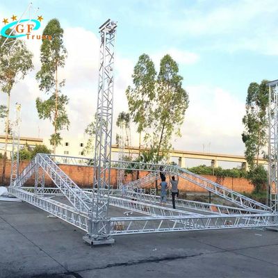 Sistema de aluminio del braguero del tejado de la etapa del concierto del festival de música
