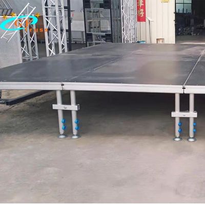 4' X 4' sistema modular de la plataforma portátil de la etapa con la canalización vertical ajustable de la altura