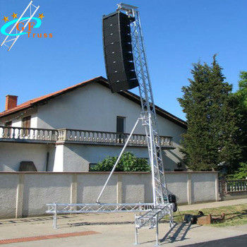 Exposición al aire libre modificada para requisitos particulares de la etapa del TUV de la exhibición de aluminio del braguero que enciende el sistema del braguero