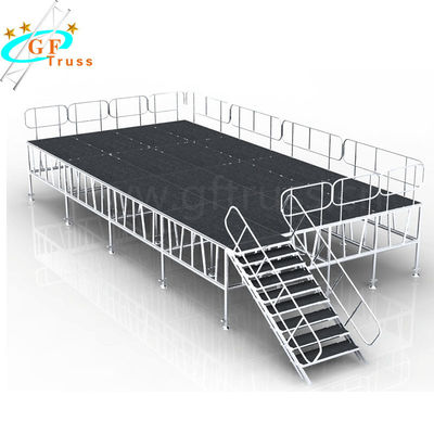 Plataforma de aluminio móvil de la etapa T6 para el concierto al aire libre