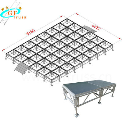 Plataforma de aluminio móvil de la etapa T6 para el concierto al aire libre