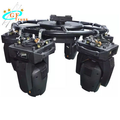 Etapa Mini Rotary Circle Lighting Truss para la luz principal de mudanza colgante