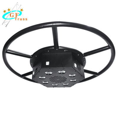 Etapa Mini Rotary Circle Lighting Truss para la luz principal de mudanza colgante