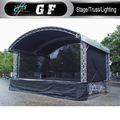 sistemas de aluminio del tejado del braguero del concierto del material de cubierta del Pvc de la tienda del partido del palmo de 3M