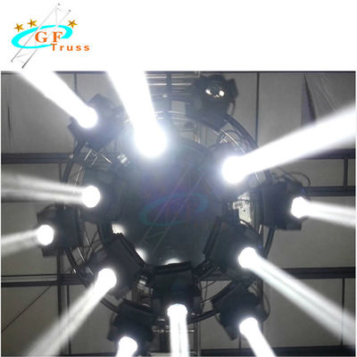 Braguero de aluminio de Mini Stage Lighting Rotating Circle