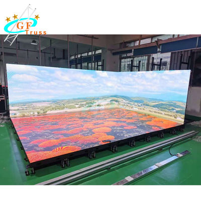 Braguero de tierra de aluminio de la pantalla de la ayuda LED del soporte de 6082 paredes