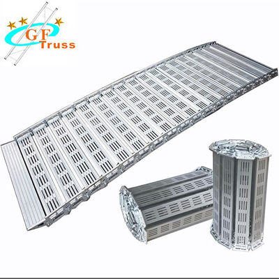 Rampas de aluminio del remolque del camión del extremo del gancho del móvil 6061