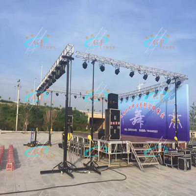 Braguero de aluminio de la iluminación del concierto de la longitud del OEM los 0.5m