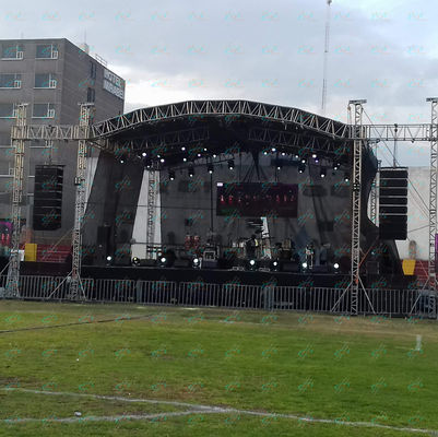Braguero de aluminio de la iluminación del concierto de la longitud del OEM los 0.5m